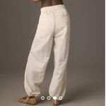 Anthropologie  Moon River Drawstring Pants Cream Size L NEW Photo 4