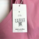 Halara  Sleeveless MIDI Cool Touch Dress in Pink Rose with Slits NWT Photo 8
