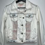 Aeropostale Bethany Mota Light Blue Jean Denim Womens Size M Geometric Details Photo 2