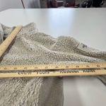 The North Face Jacket Womens Small Grey Cream Sherpa Fleece Zip High Collar Outdoor Photo 6