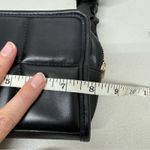 Amanda Uprichard Black Faux Leather Quilted Belt Bag Fanny Pack Purse Bag Photo 8