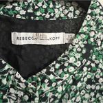 Rebecca Minkoff Teal Floral Mini Dress Photo 4