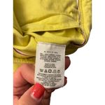 Pilcro and the Letterpress Women's yellow denim jacket. Size LargeP Photo 8