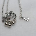 Source Unknown New .925 Silver Simple Chic Casual Longevity 15 inch Choker Necklace Photo 3