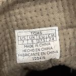 Toms  Tan Lunata Suede Lace-Up Heeled Booties Size 7 Photo 12