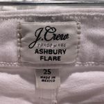 J.Crew  White Ashbury Flare Jeans Size 25 Photo 3
