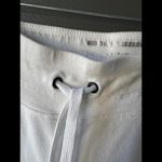 DKNY White Athletic Joggers size Small Photo 5