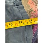 Victoria's Secret Vintage  Silk Button Down Shirt Top Blouse Womens Size M Blue Photo 4