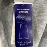 Gaiam Mindful French Terry Yoga Dress Size Medium Grey Heather New Photo 62