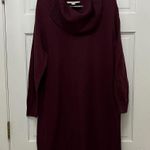 Loft  Plus Rich Burgundy Turtle Neck Sweater Dress - Size 16/18 Photo 0