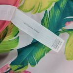 Victoria's Secret VTG Scarf 45" Pink Green Silky Tropical Floral Logo Fashion Photo 13