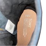 Toms  Black Perforated Leather/Suede Ankle
Bootie(Size 8.5W) Photo 3