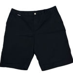 Ralph Lauren Women's Lauren Active Black Slash Pockets Bermuda Shorts Size 16 Photo 0