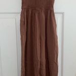 Japna Women’s  Jumpsuit Size XS Chocolate Brown Color Photo 4