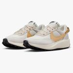 Waffle Debut Women’s Pre-Owned Metallic Gold Nike Retro Silhouette Photo 2