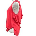 Vintage True Light‎ Tracy Coral Red Draped Back Sleeveless Top Womens M USA Made Pink Size M Photo 1