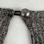 Audrey 3+1 Knit Long Sleeve Sweater Tunic Mini Dress w Cutout Photo 3