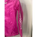 New Balance ‎ Windbreaker Jacket Womens Medium Pink Full Zip Hooded Activewear Photo 1