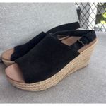 Skechers  Womens Brit High Wedge Sling Back Wedge Sandal Sz 8 Cali Photo 1