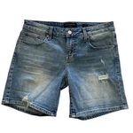 Lucky Brand  Distressed Denim Shorts Size 25 Photo 0