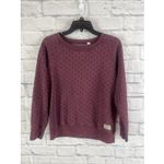 Jack Wills  Burgundy Navy Polka Dot Bloke-core Twee Jumper Sweatshirt Size 10 Photo 9