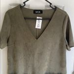 fab'rik  Olive Green Dress Photo 1