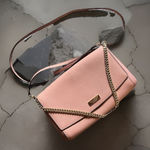 Kate Spade Laurel Way Greer Crossbody Convertible Bag In Dusty Peony Pink Photo 0