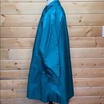 Cambridge  Vintage Teal Trench Coat 8 Photo 4