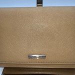 Burberry  Saffiano Leather Snap Front Wallet Photo 0