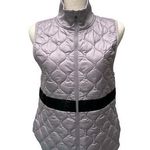 Nike Vest Sz M Aerolayer Puffer Fleece Gray Full Zip Running Athleisure Workout Photo 0