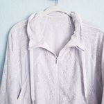 Lululemon  In Depth Lace Zip Up Jacket in Light Chrome Photo 3