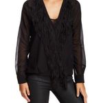 Yoana Baraschi Grand Illusions Wrap Fringe Blouse Photo 0