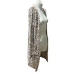 Knox Rose  Women's Open Knit Duster Cardigan Multicolor Size M Photo 3