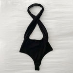 Cosabella Bisou Cross Halter Bodysuit Black Size S Retail $125 Photo 8
