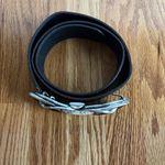 Connie Bates Farenheit Brown Leather Belt Semi Precious Stones 28" Photo 15