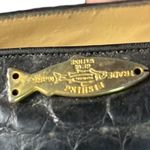 Wathne Black Leather Flats Gold Fishing Gear Medallion Size 36/6 Photo 7