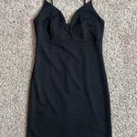 Forever 21 Deep Plunge Black Dress Photo 0