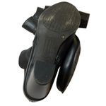 Giani Bernini Vintage  Black Leather Boots with Buckle Details — Size 10M Photo 3