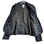 Kimchi Blue Women's Floral Blazer Jacket Navy Roses‎ Structured Classic Retro M Size M Photo 2