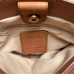 Fossil Boho Woven Tweed Shoulder Bag Leather Straps Purse Photo 5