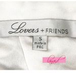 Lovers + Friends Forget Me Not Dress Ivory Crochet Lace Open Cut-Out Back Skater Photo 6