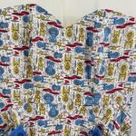 Her Universe  Blue White Star Trek Think Geek Mini Dress M pockets sheer cons Photo 10