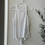 GapFit Classic White Open Back Breathe Atheltic Stretch Tank Size XS Photo 7