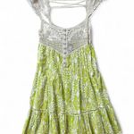 Free People Coastline Crochet Lime Dress 6 Photo 0