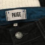 Anthropologie PAIGE Laguna Dark Washed Straight Jeans 26x30 Photo 6