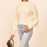 Reformation  Tatum Sweater (Ivory) Photo 0