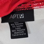 Apt. 9  One Piece Swimsuit Womens @L Red Woven Braided Halter Strap Rouched Photo 1