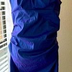 Ruched Dark Blue Dress size 14 Photo 0