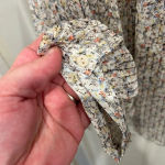 Bishop and Young  Cropped Button Down High Low Shirt size‎ Large Photo 5