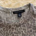 Banana Republic  Short Sleeve Animal Print Sweater EUC Sz Sm Petite Photo 4